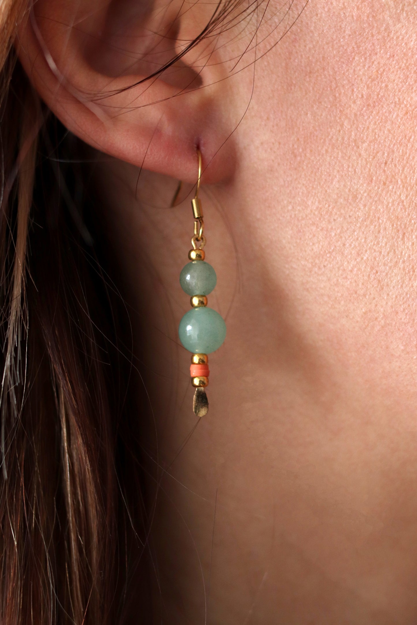 Boucles d'Oreilles "Orangerie"