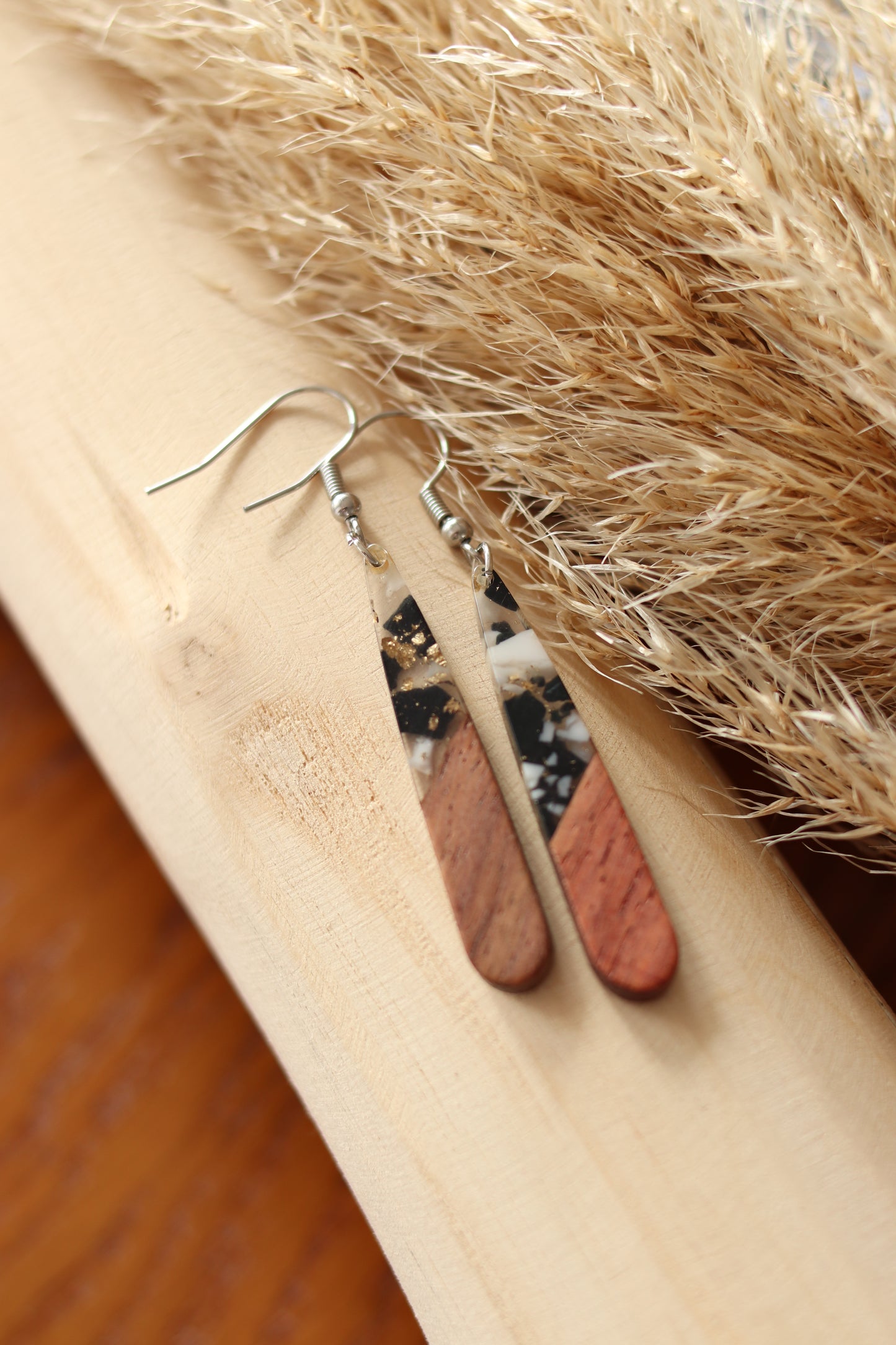 Boucles d'Oreilles "Voyage" - Argent (Plusieurs Coloris)