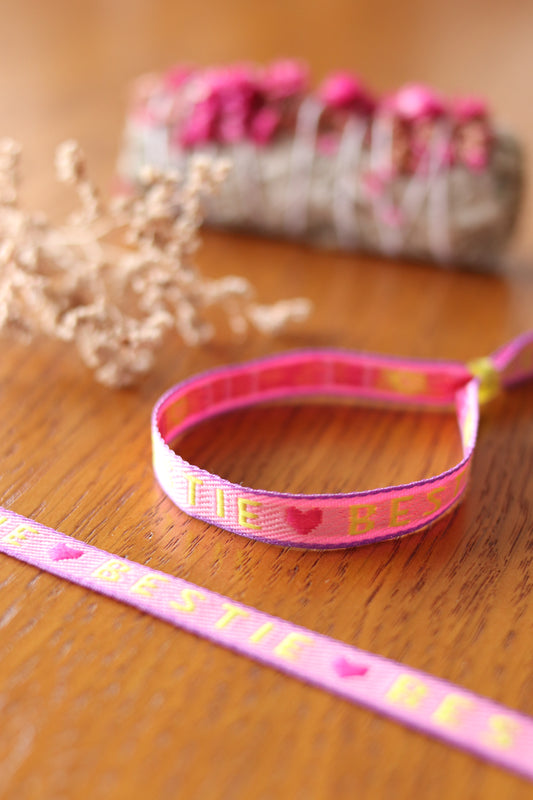 Bracelet Ruban "Bestie"