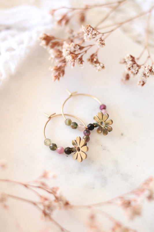 Boucles d’Oreilles "Marguerite"