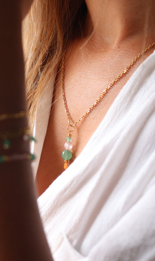 Collier "Lotus"
