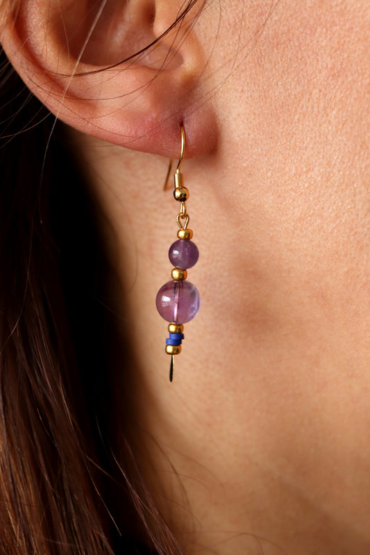 Boucles d'Oreilles "Foudre"