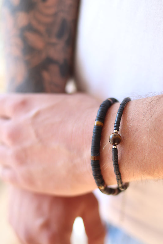 Lot de Deux Bracelets "Terre"