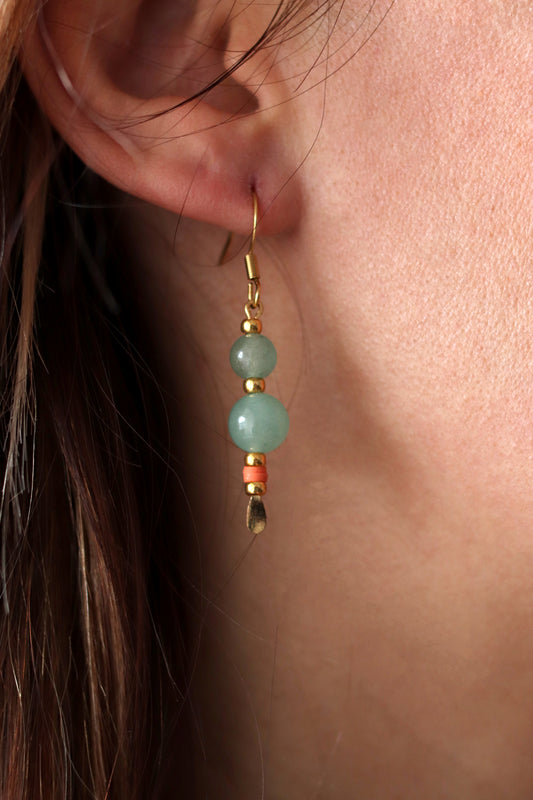 Boucles d'Oreilles "Orangerie"
