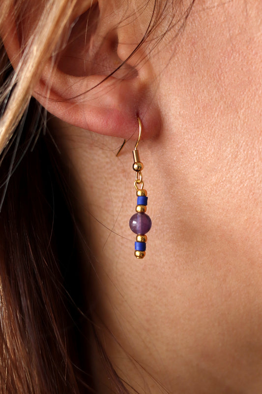Boucles d'Oreilles "Petite Foudre"
